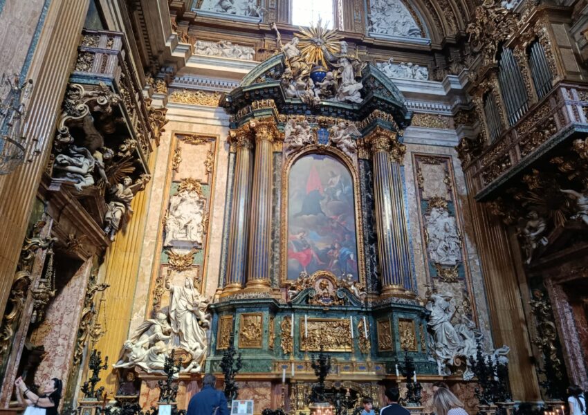 La Iglesia del Jesus, interior