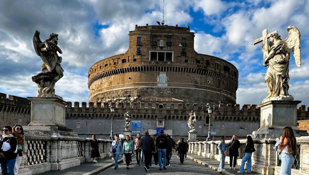 Vista panoramica de Castel Sant'Angelo