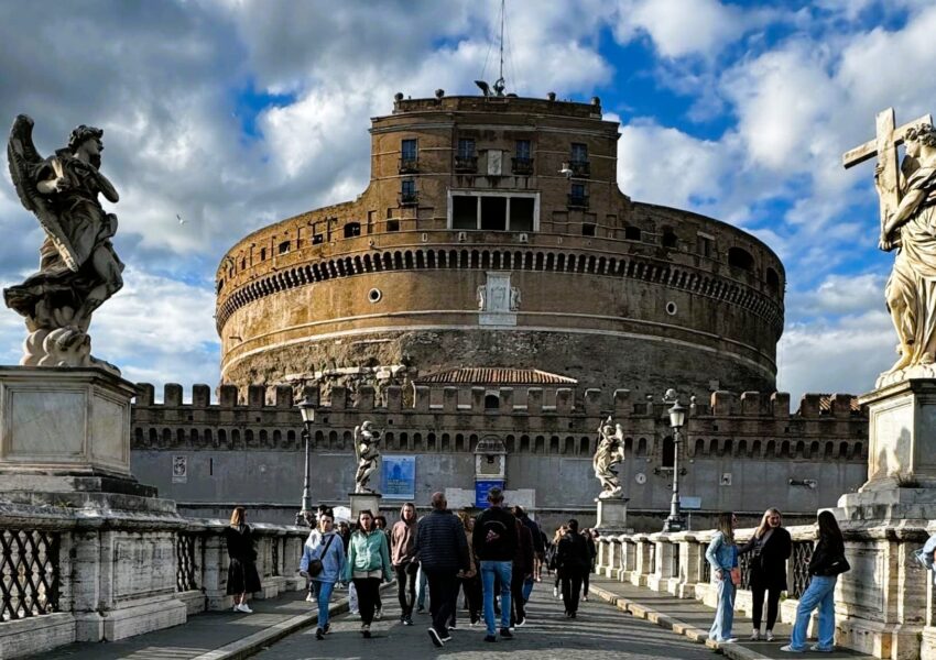 Vista panoramica de Castel Sant'Angelo