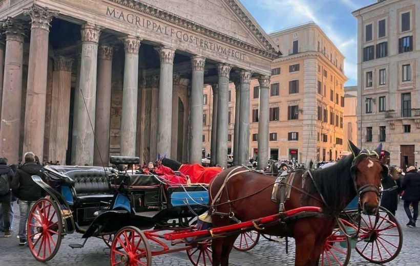 Tour en Carroza en Roma – Recorrido Premium en Boticella por el Centro Histórico