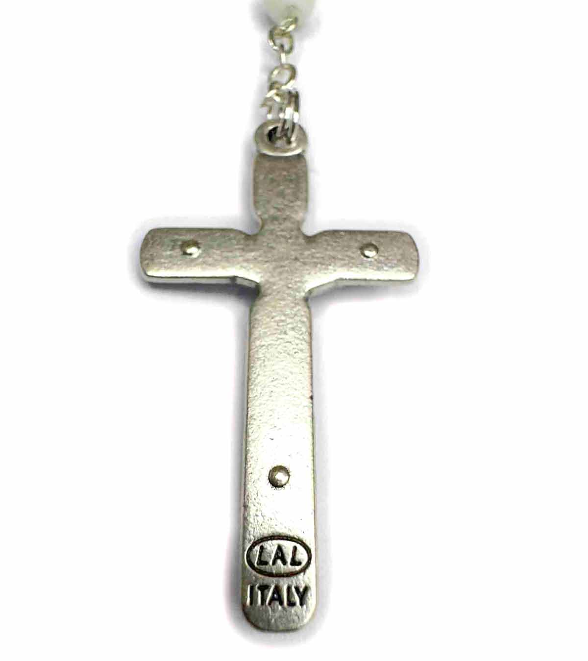 Pulsera Rosario con Crucifijo Medalla de Protección - Imagen 6