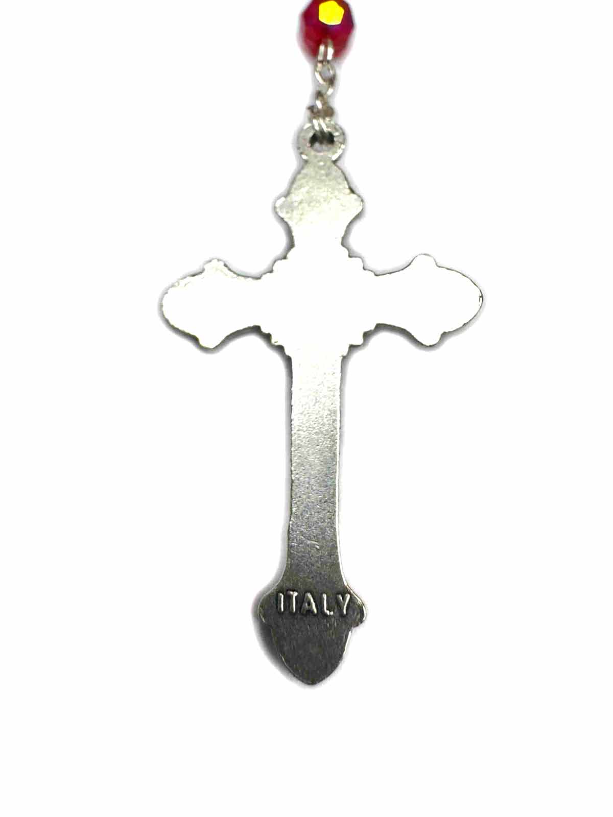 Rosario de Roma con Agua Milagrosa de Lourdes – San Luca – Hecho en Italia 🇮🇹 - Imagen 8